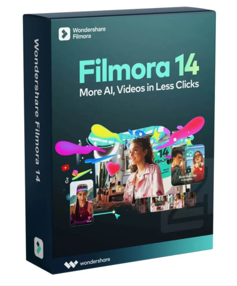 Wondershare Filmora 14 Video Editor For Windows Lifetime 1 PC License Key