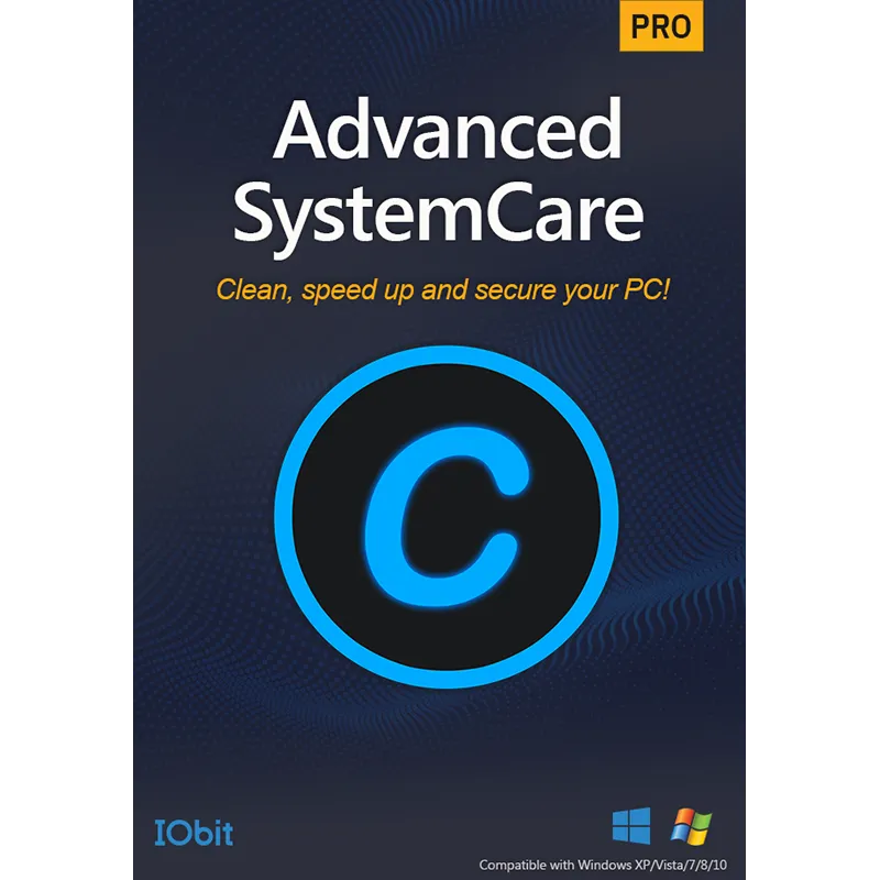 IObit Advanced SystemCare Pro Latest Version 1 Year/ 1 PC License Key